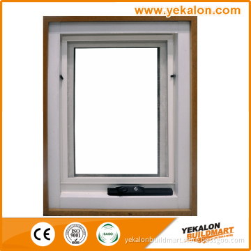 Yekalon Australia System Aluminum Awning Window with Wood Frame